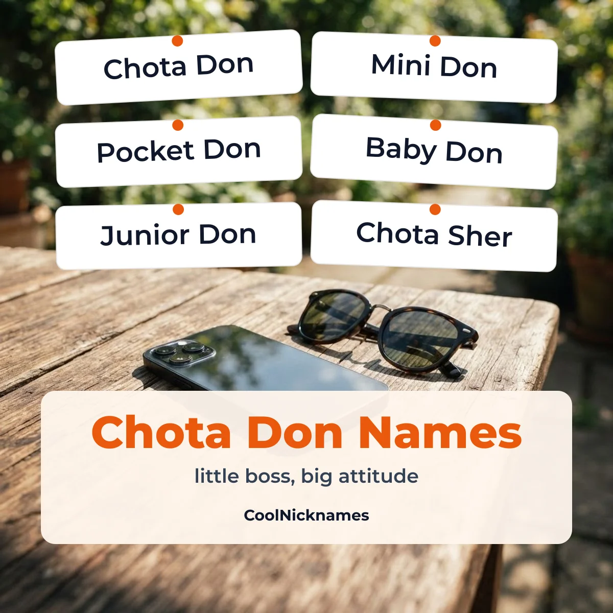 Chota don stylish names for little brothers