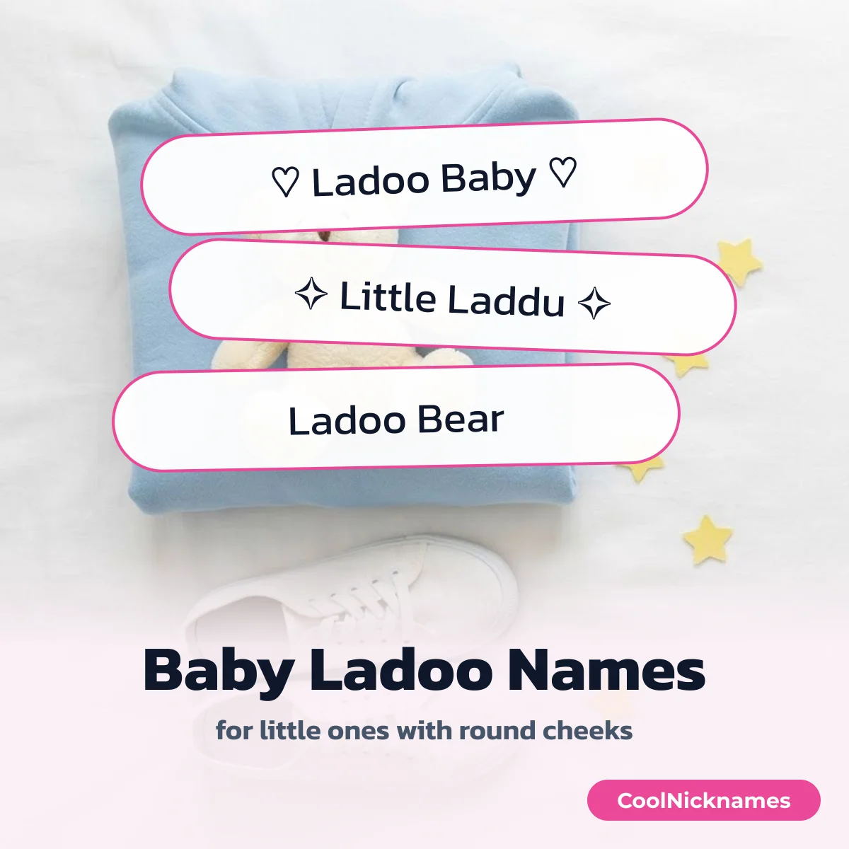 Ladoo nicknames for babies and kids